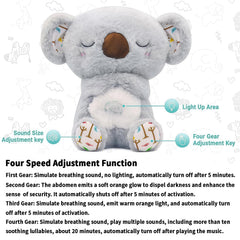 Rytopt four-gear adjustment highlights customizable light and breathing patterns for calm routines.