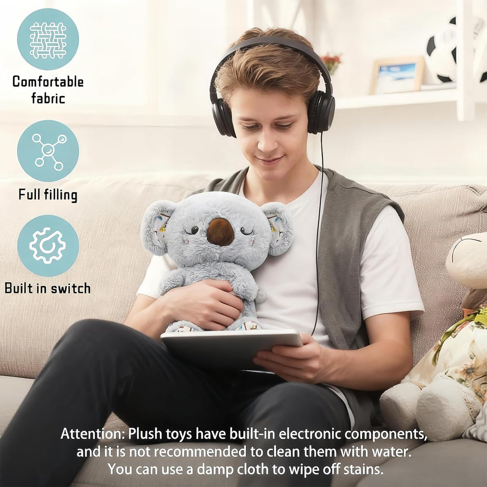 Rytopt rhythmic breathing motion with lights helps create a soothing bedtime ambiance.