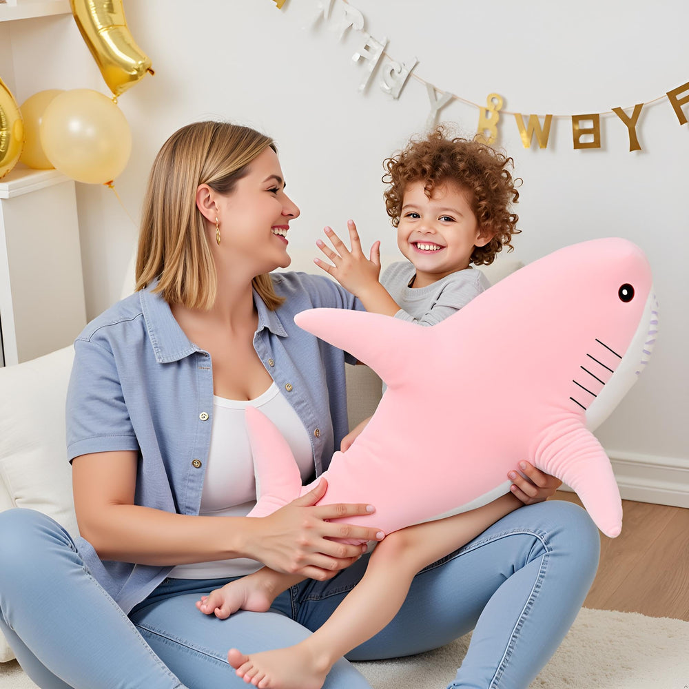 Ryttir durable double stitching shark toy built for years of use