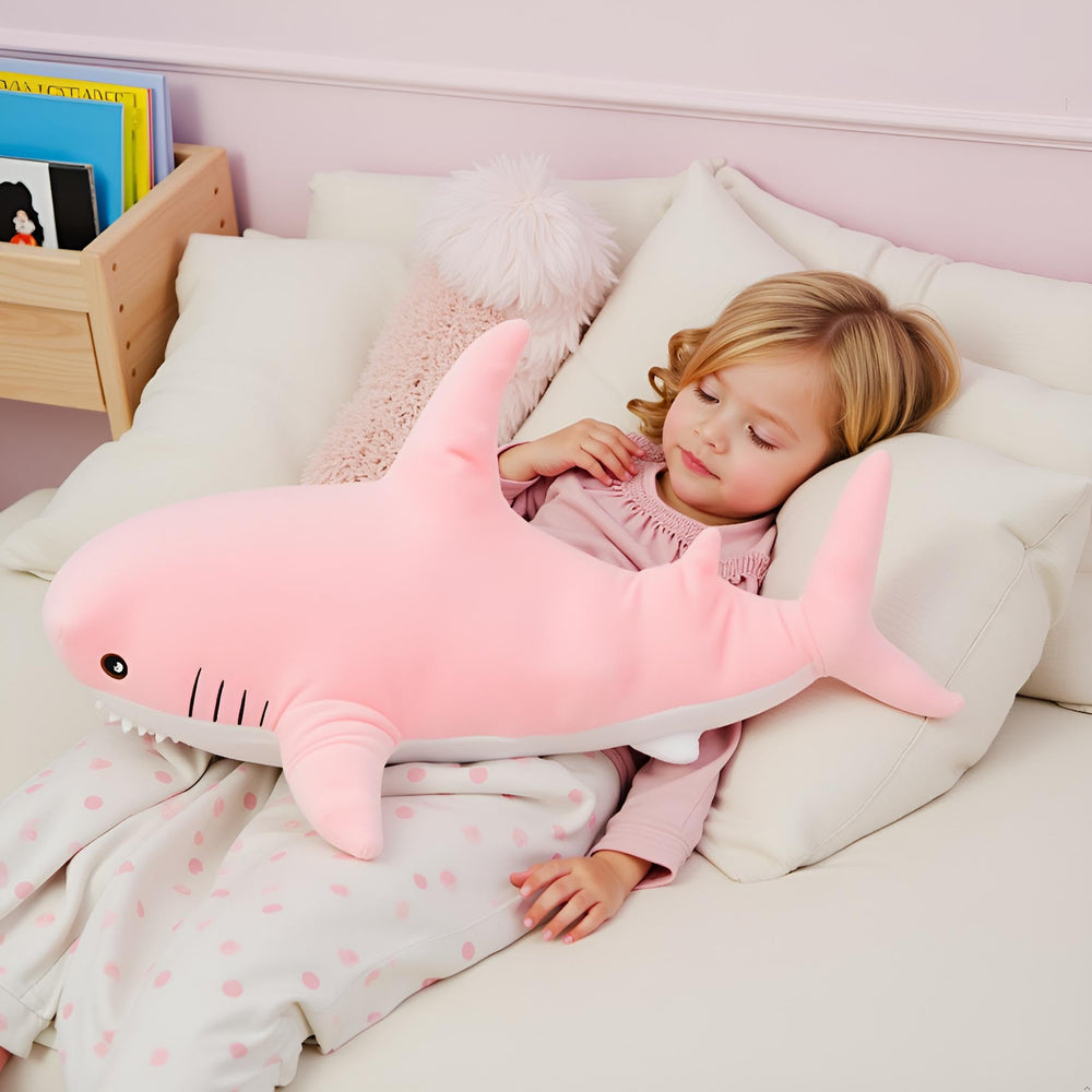 Ryttir eco-friendly stuffed shark with recycled stuffing materials