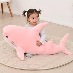 Ryttir giant shark body pillow ideal for lounging and play