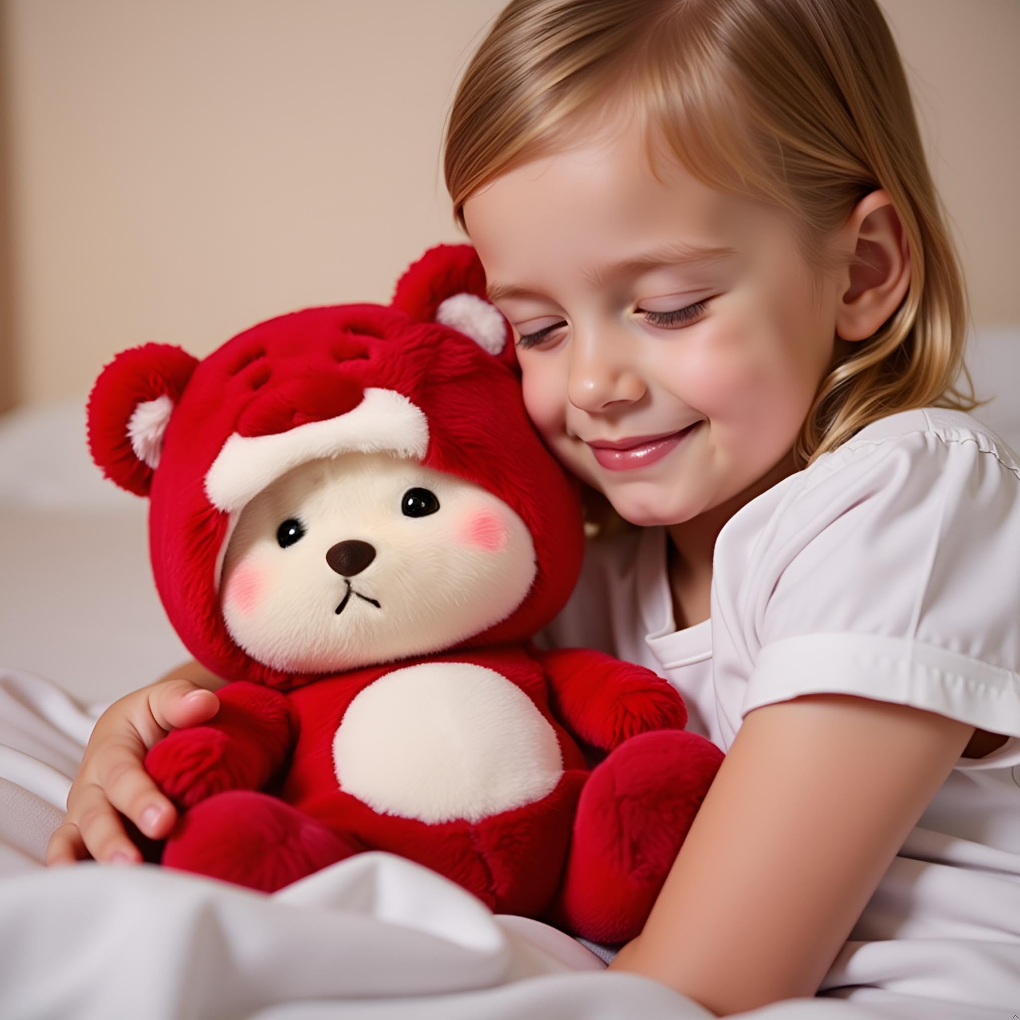 Ryttir teddy bear plush hat detail adds playful touch.