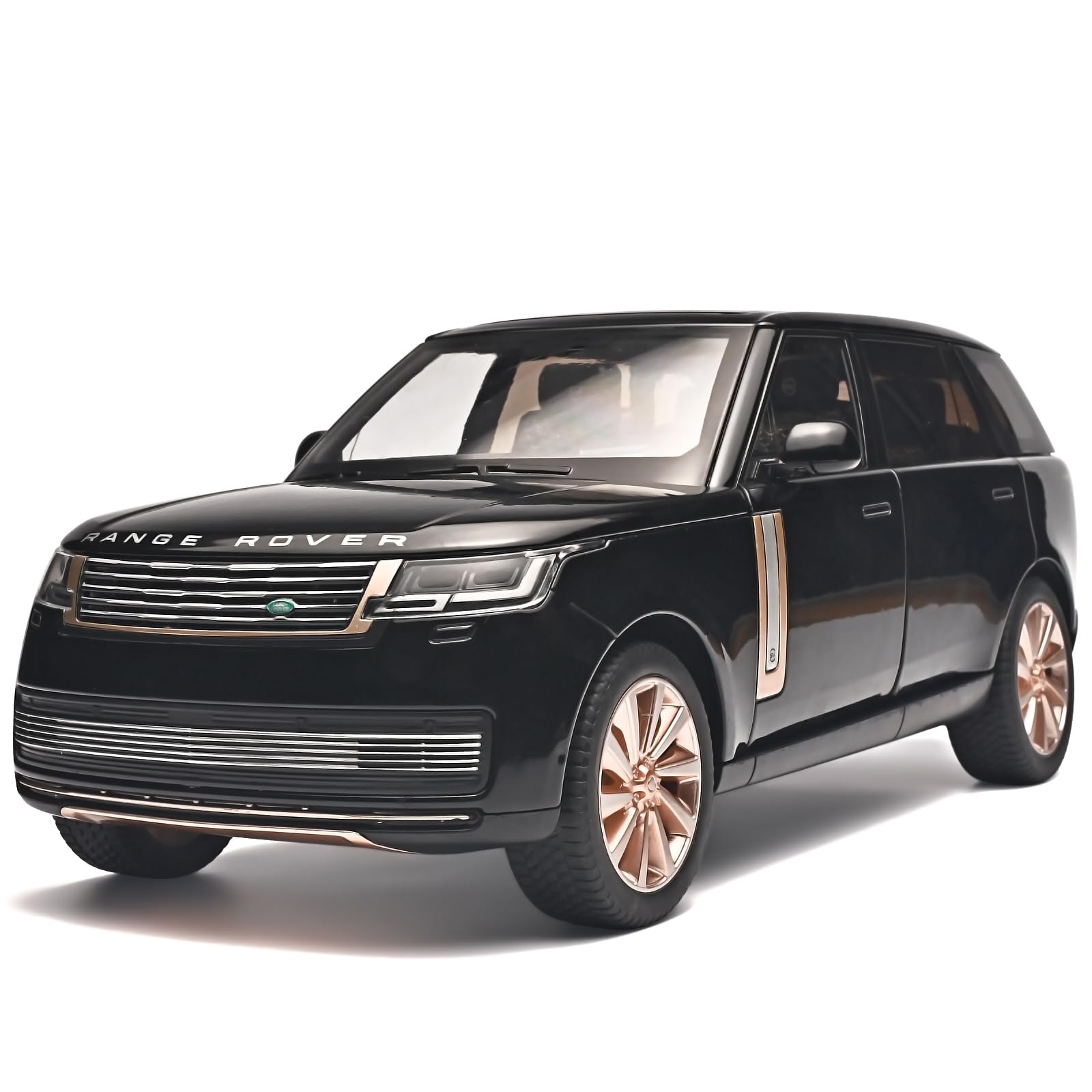 RZAPE 1/18 diecast Land Rover in black, built for rugged, durable play.