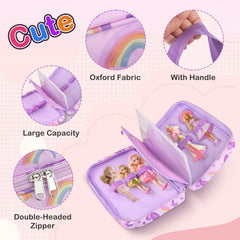 RZYLKA adjustable straps hold dolls firmly for safe transport