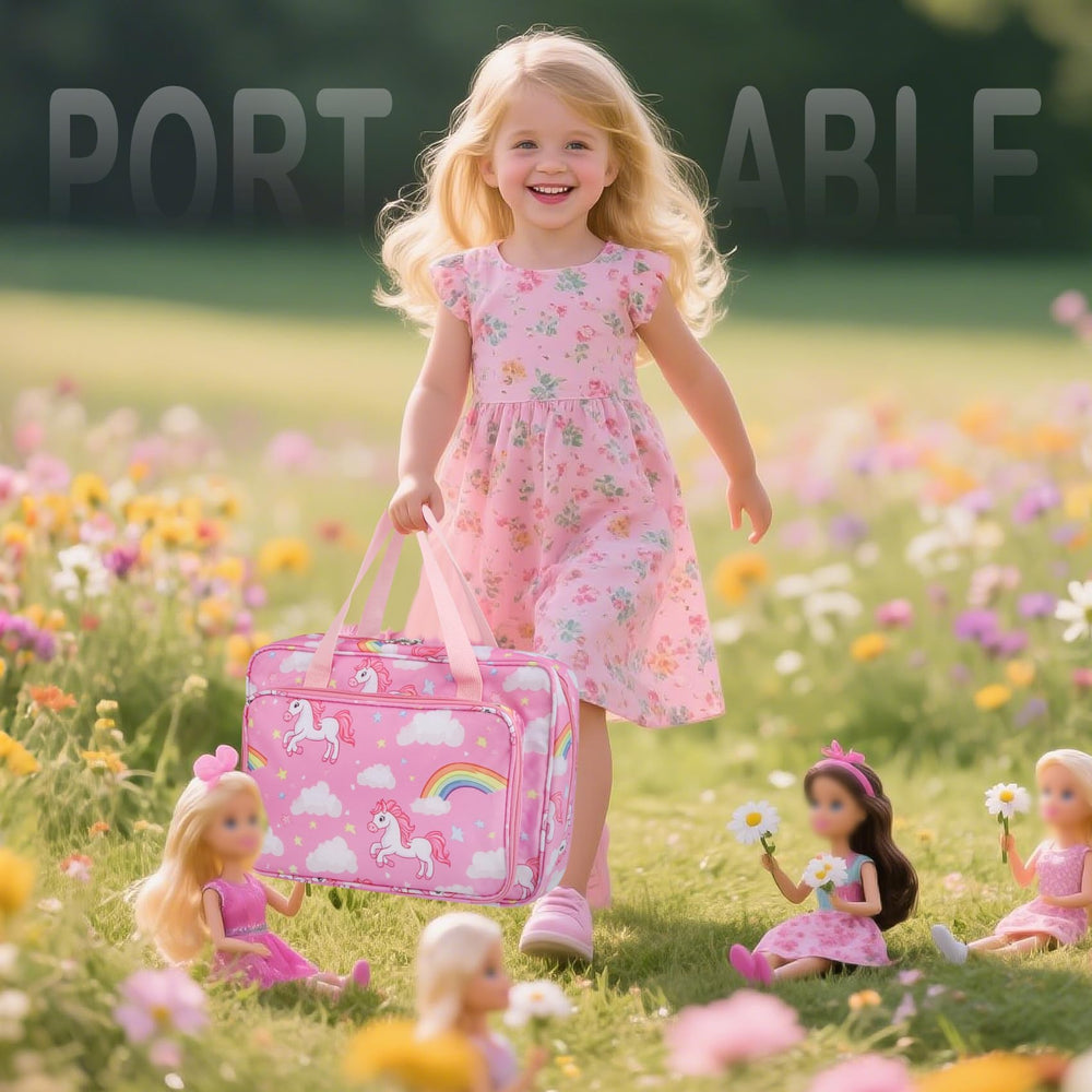 RZYLKA comfortable carry handle for kids on trips.
