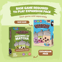 Sabobatage Legends of Matcha box packaging, compact for travel
