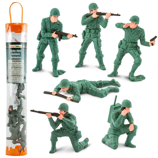 Safari Ltd Army Men prone figure for historical play and imaginative battles