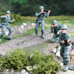Safari Ltd Army Men radio operator figure for comms-themed play and rescue missions