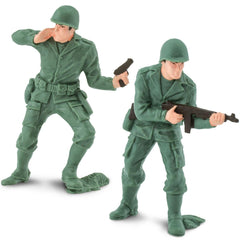 Safari Ltd Army Men standing infantry figure for classroom display and pretend missions