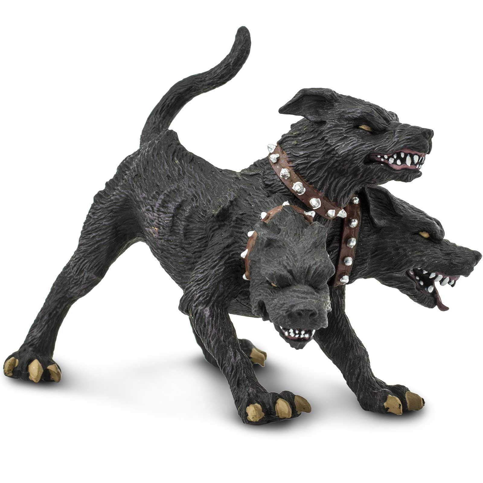 Compact handheld size of Safari Ltd Cerberus ideal for small hands.