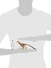 Safari Ltd Deinonychus figure size 8.75 inch for classroom display and collection teamwork.