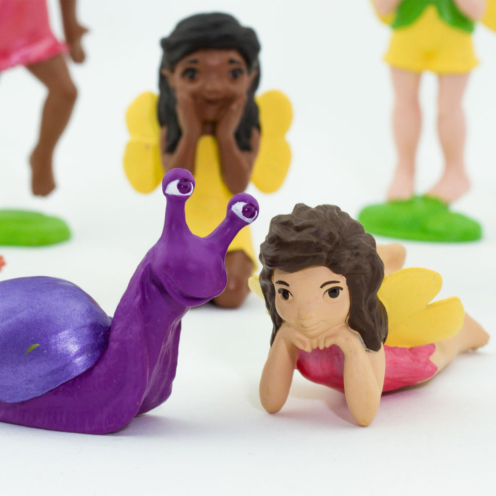 Safari Ltd Friendly Fairies TOOB – varied fairy poses for display and storytelling