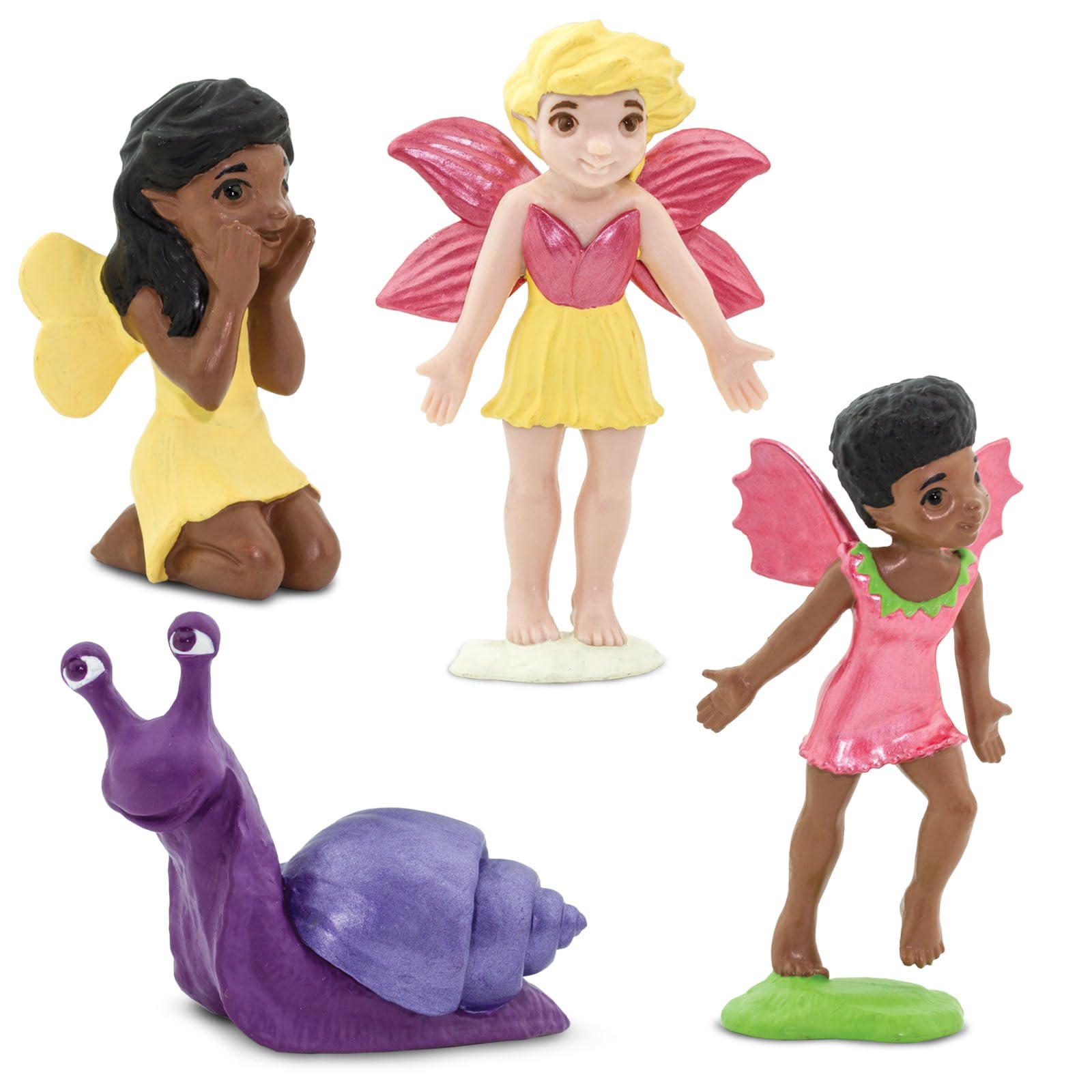 Safari Ltd Friendly Fairies TOOB – friendly snail companion among the figures