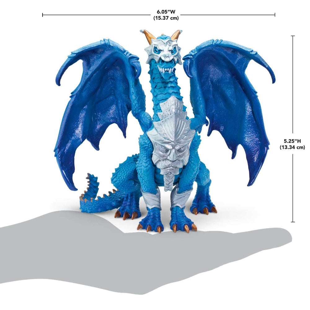 Safari Ltd Guardian Dragon figurine head detail highlights noble yet friendly expression