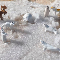 Safari Ltd Husky figurine inspires pretend sled-dog adventures and Arctic wildlife exploration.