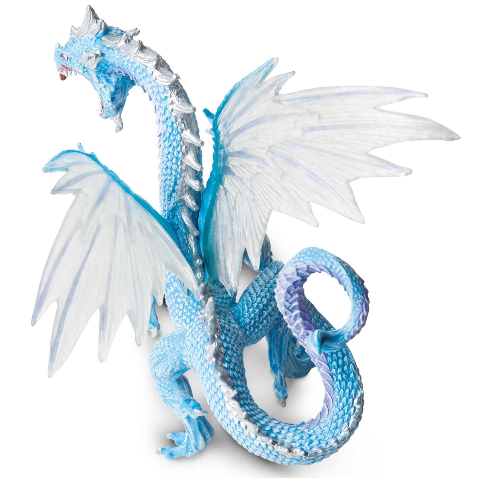 Safari Ltd Ice Dragon figurine gift-ready packaging for easy gifting.