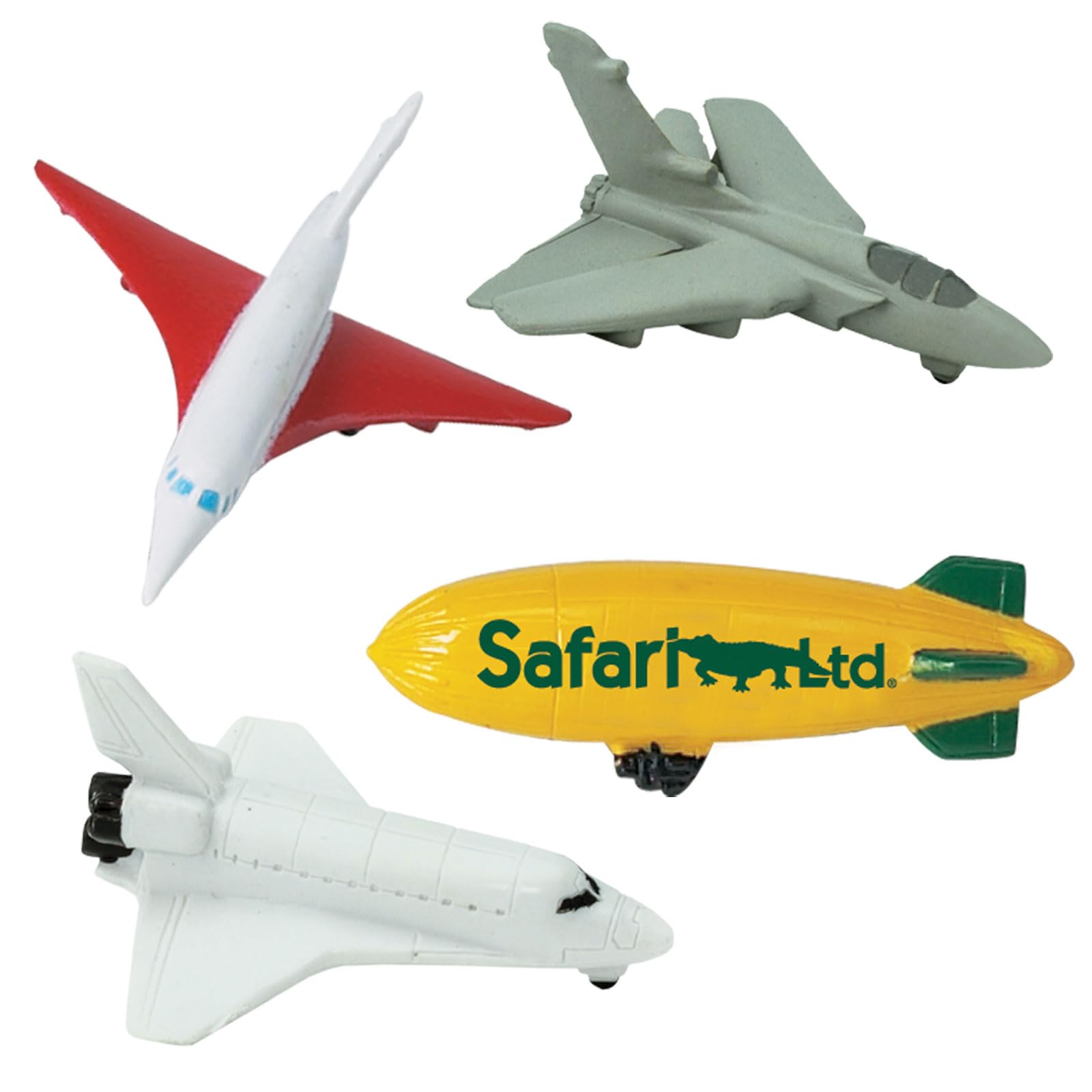 Safari Ltd In The Sky TOOB helicopter figurine for role-play missions and dynamic play.