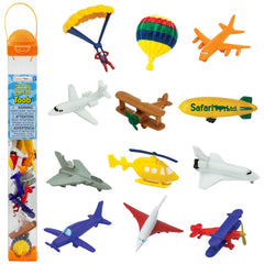 Safari Ltd In The Sky TOOB hot air balloon figurine for imaginative play and geography learning.