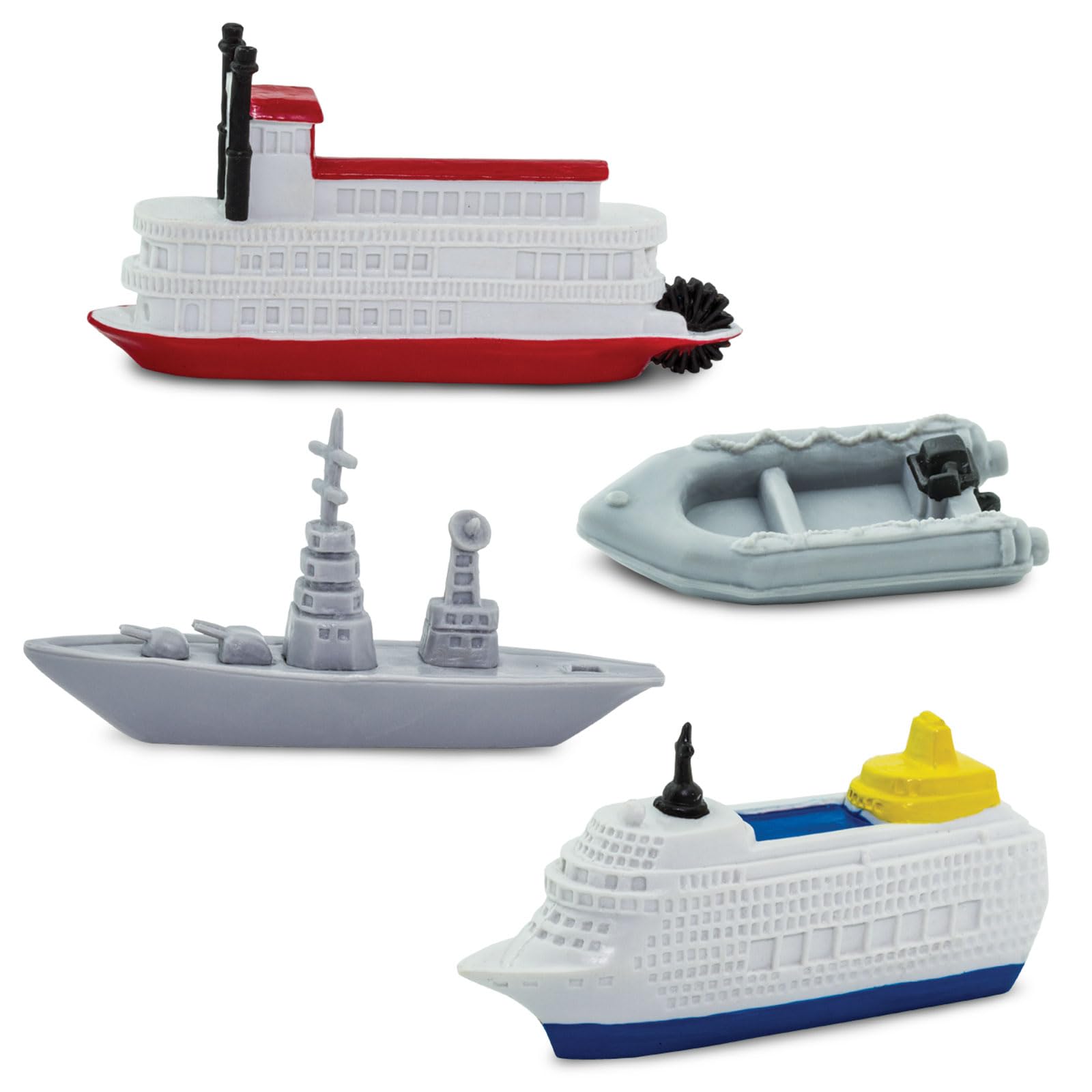 Safari Ltd. in the Water submarine figurine invites exploration of underwater transport concepts.