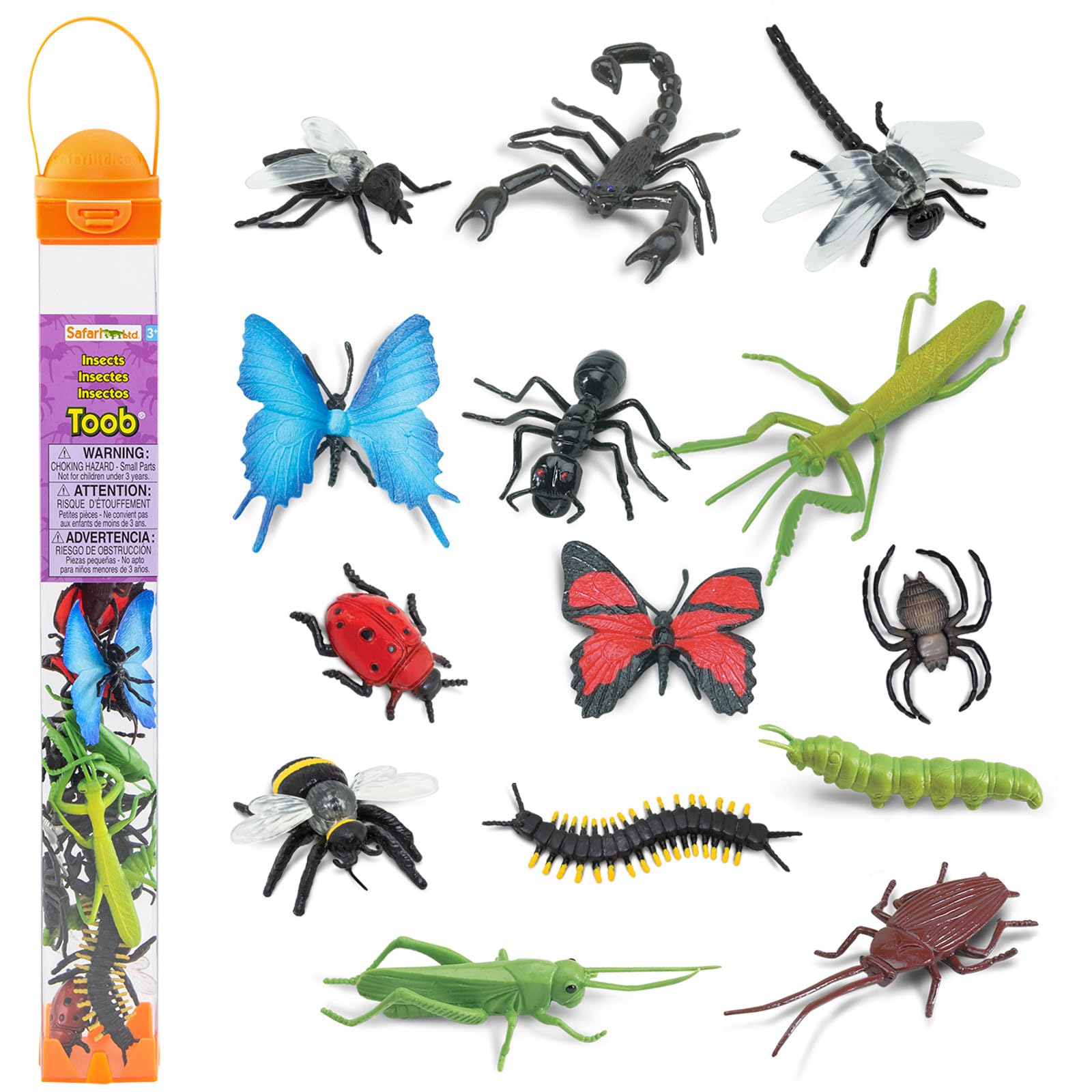Safari Ltd Insects TOOB caterpillar figure for classroom exploration