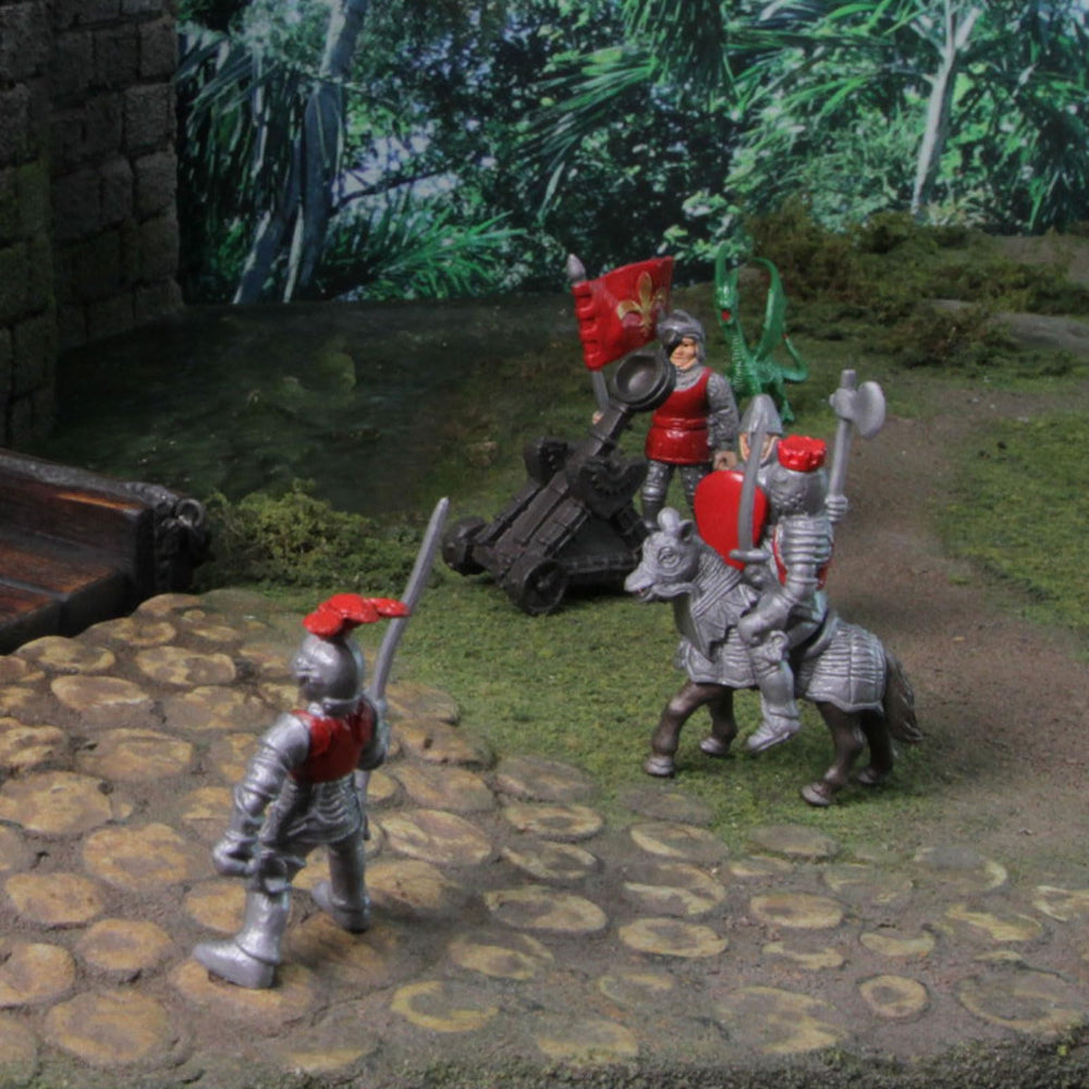 Safari Ltd Knights & Dragons Toob green dragon figure for fantasy play and dragon lore exploration.
