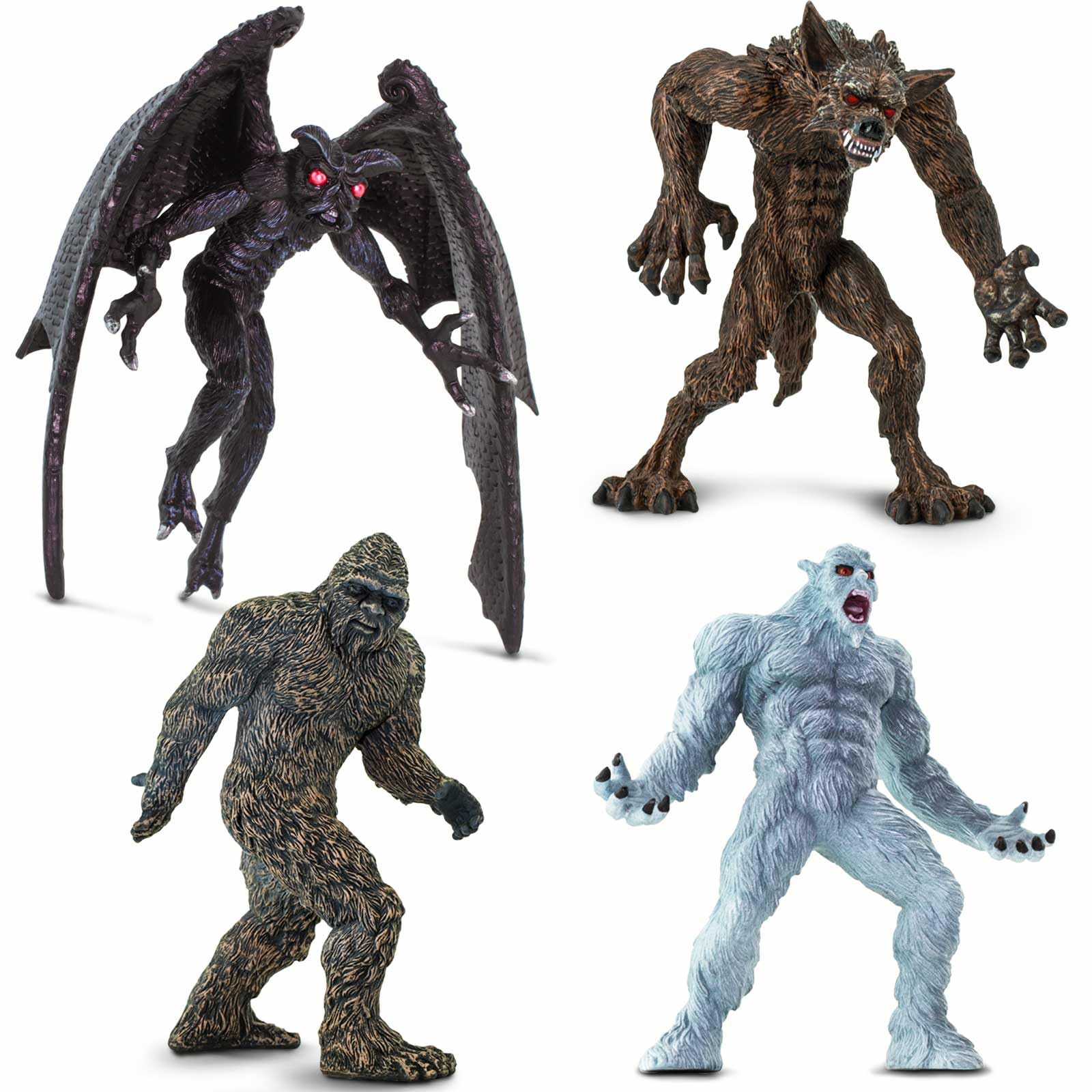 Safari Ltd. Bigfoot figurine for imaginative play and legends-inspired storytelling.
