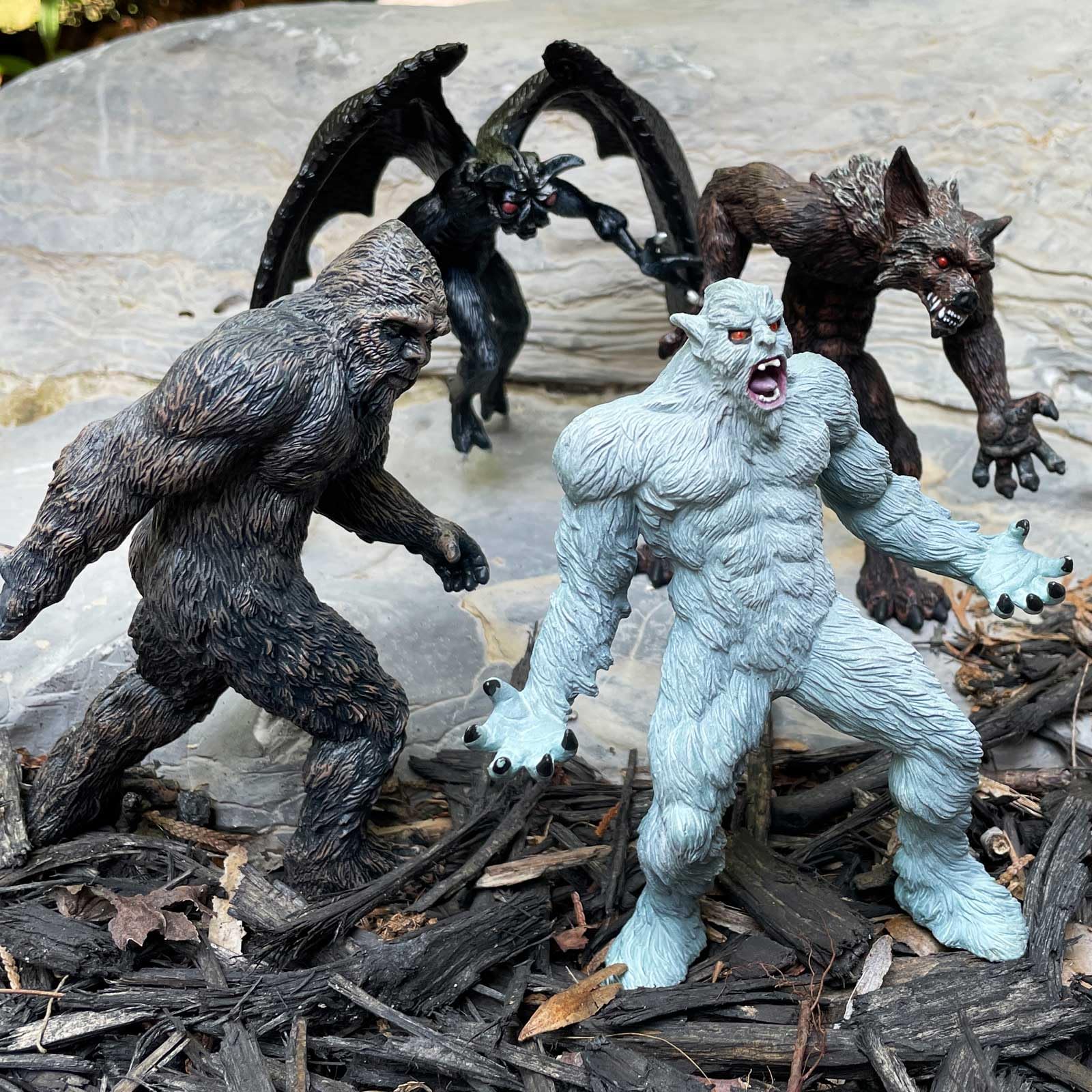 Safari Ltd. Mothman figurine inspires curious, creative adventures and folklore exploration.