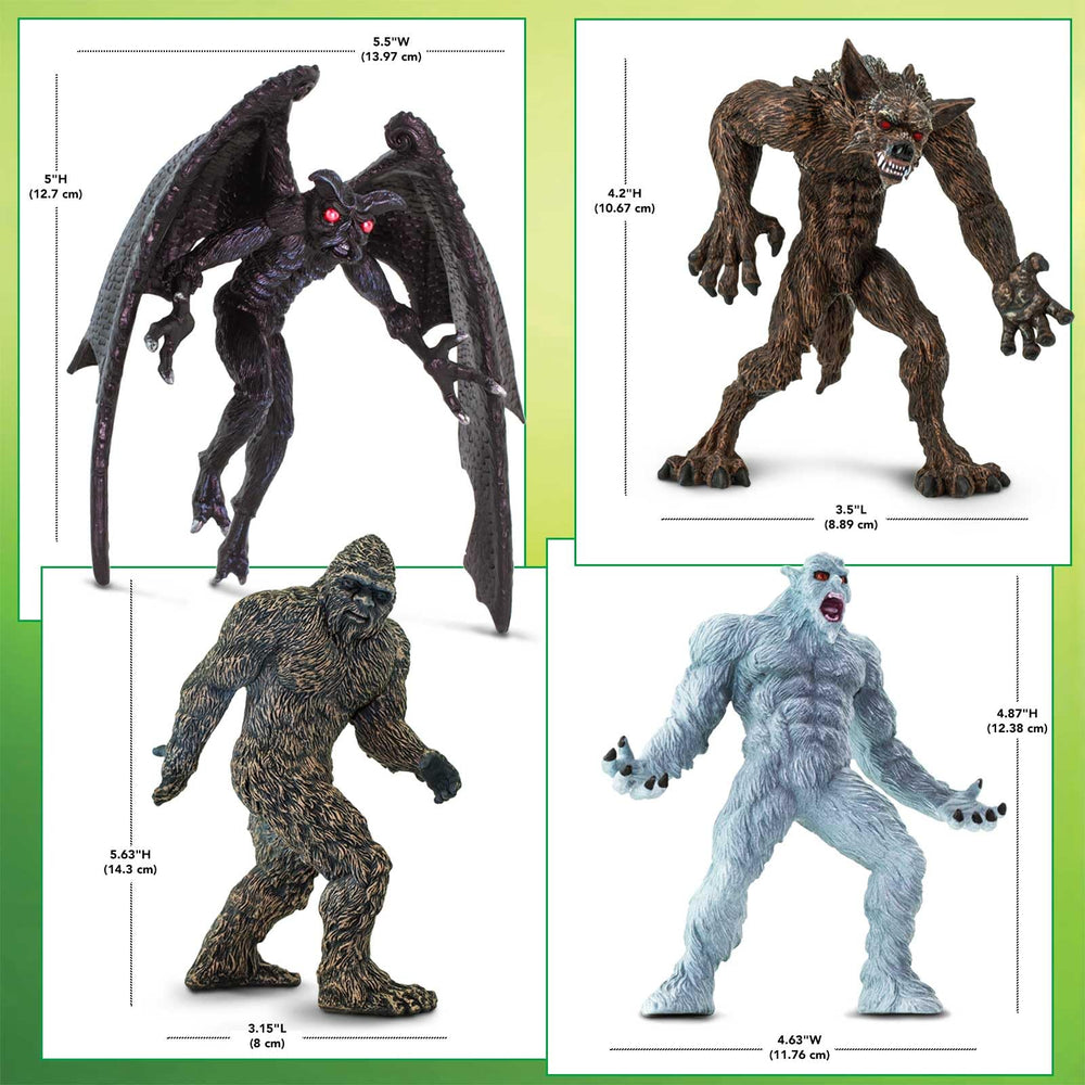 Safari Ltd. Werewolf figurine enhances dramatic play and suspenseful monster stories.