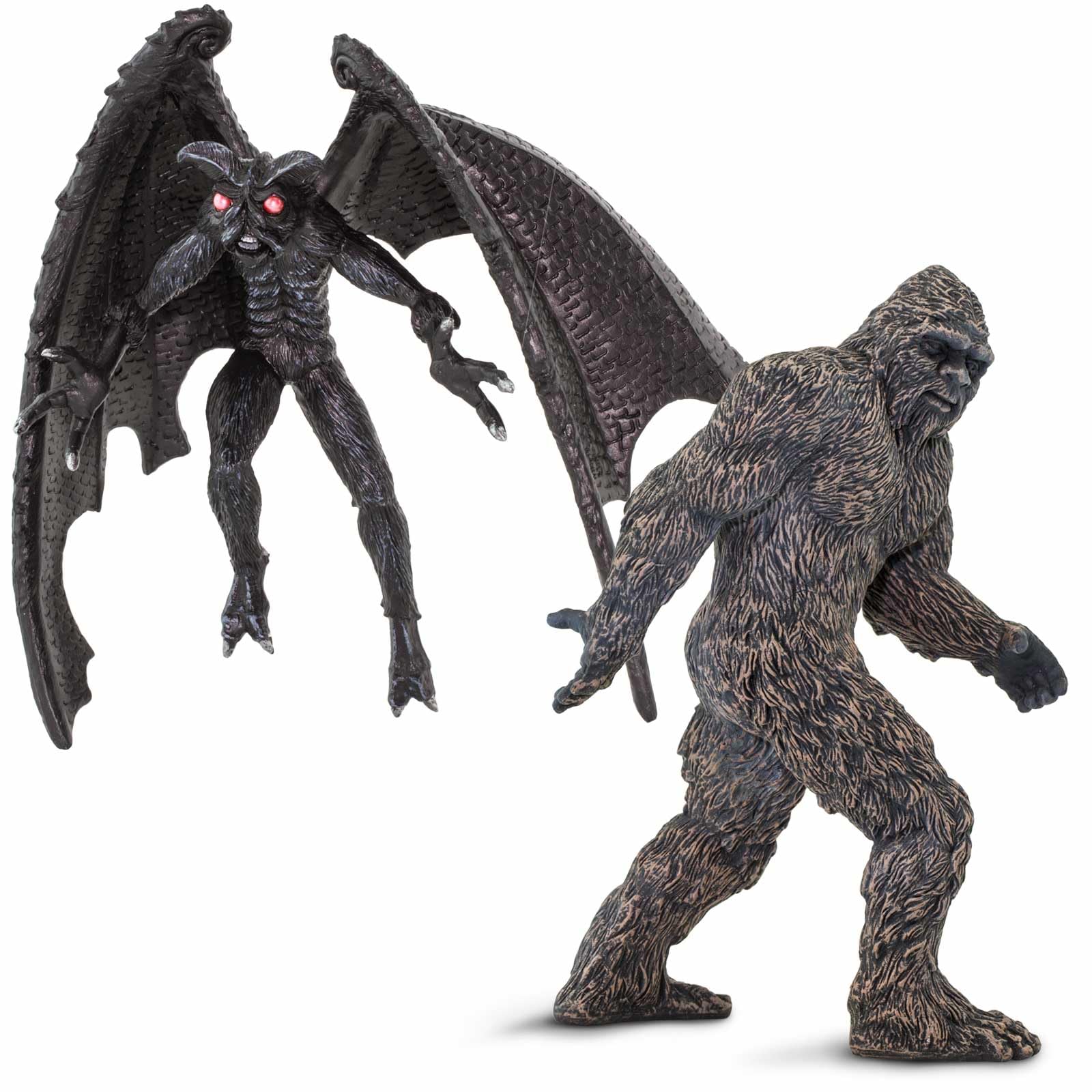 Safari Ltd. Yeti figurine supports wintry adventures and fantasy world building.