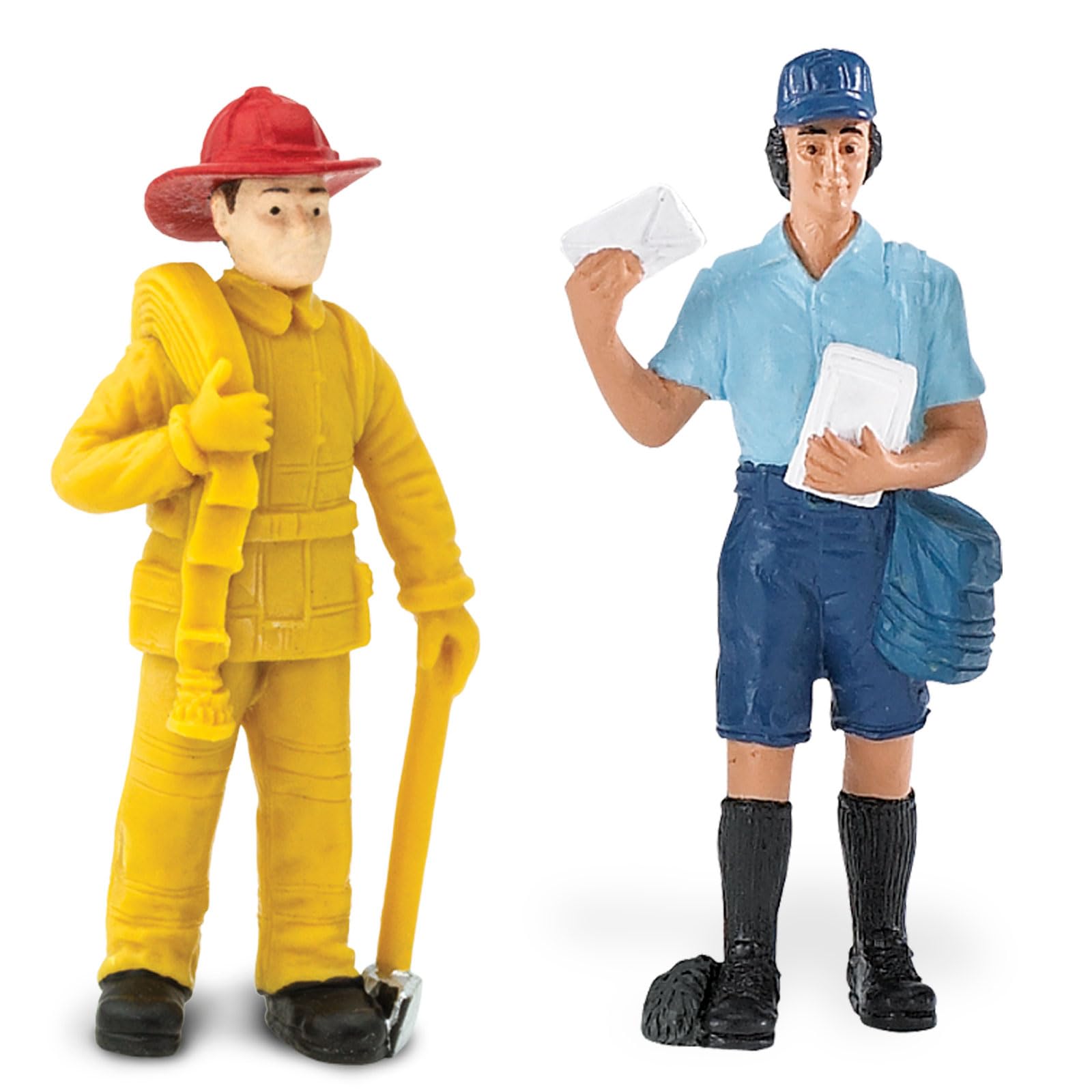 Safari Ltd. People TOOB pilot figurine sparks travel-themed imagination and pretend flight.