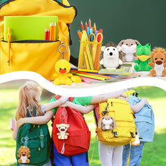 Safari stuffed animals squirrel adds lively colors for imaginative treasure hunts