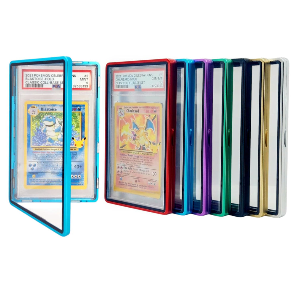 Safeguard blue case with tempered glass keeps views clear