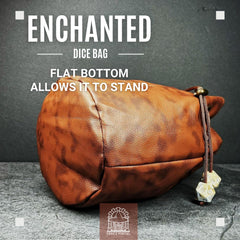 Sage's Portal boutique USA-made dice pouch supports quality play.