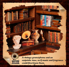 Sagiterra Book Nook Kit: beginner-friendly assembly guides for a tactile crafting experience.