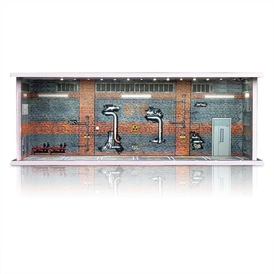 Saichotoy display case for Hot Wheels shows 1/64 scale cars with clear visibility
