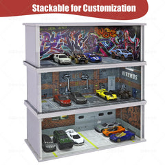 Saichotoy stackable design demonstrates expanded display capacity.