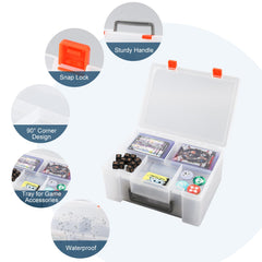Saichotoy waterproof and dust-proof exterior protects cards during storage.