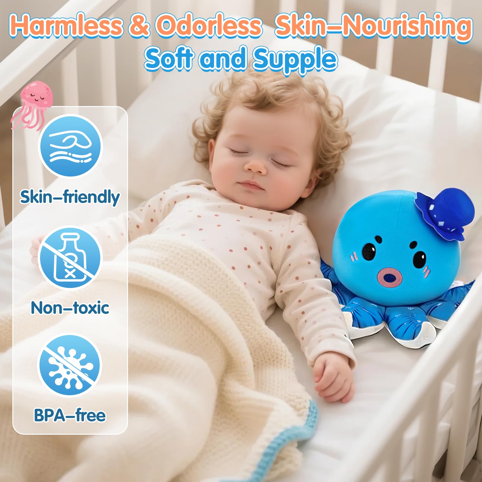 SAIMAND USB rechargeable baby toy for quick, battery-free play sessions