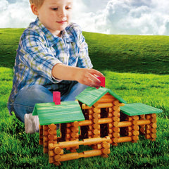 SainSmart Jr. 450pcs chimney piece encourages coordination during pretend play.