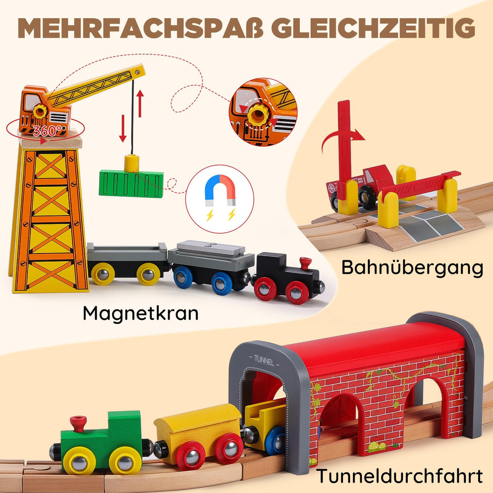 SainSmart Jr. compatible with Brio trains for versatile setups.