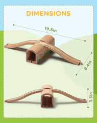 SainSmart Jr solid hardwood construction withstands years of enthusiastic toddler use.