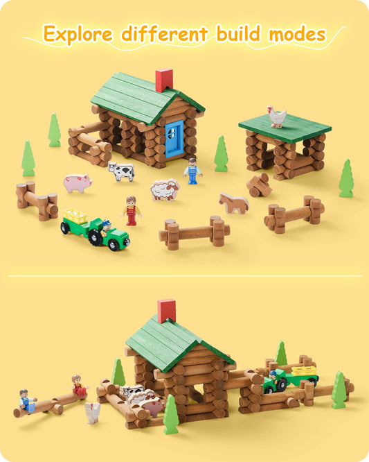 SainSmart Jr. kit showing benches and a seesaw for cooperative, real-world-inspired play.