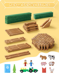 SainSmart Jr assembly play with logs fosters creative construction and problem-solving.