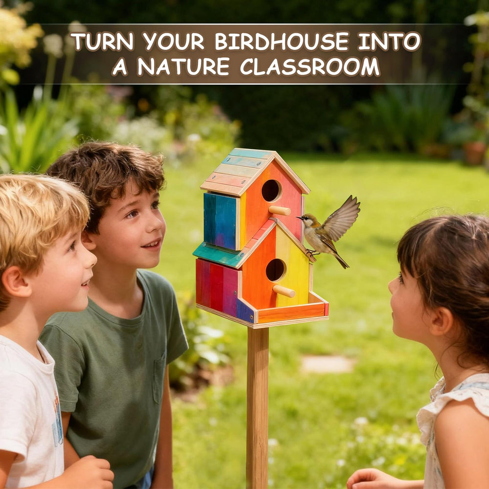 SainSmart Jr. Bird House paint set invites colorful customization