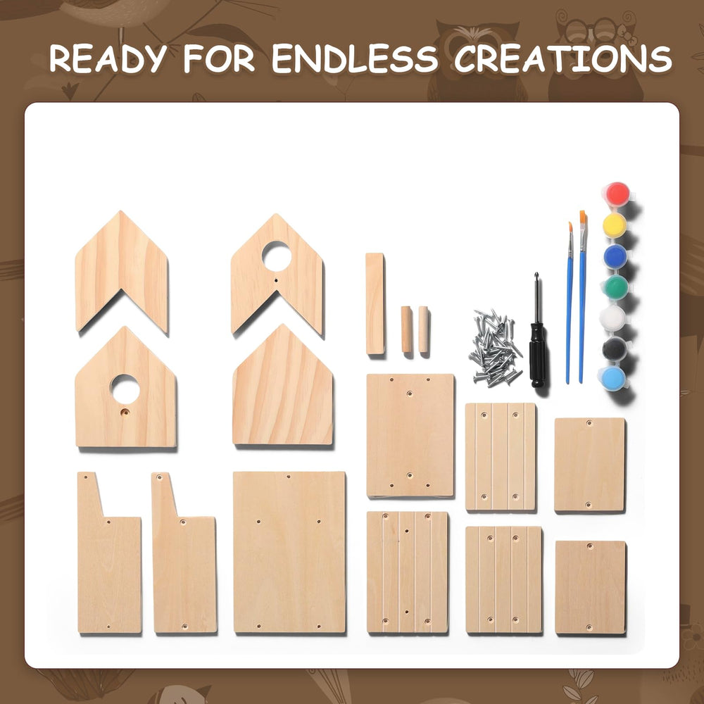 SainSmart Jr. Bird House removable panels allow quick cleaning and maintenance