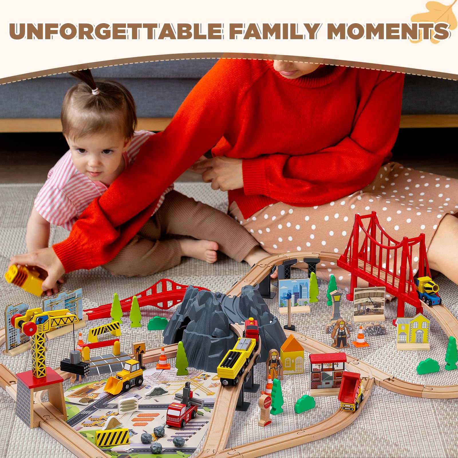 SainSmart Jr. construction playset fostering storytelling and cooperative play.