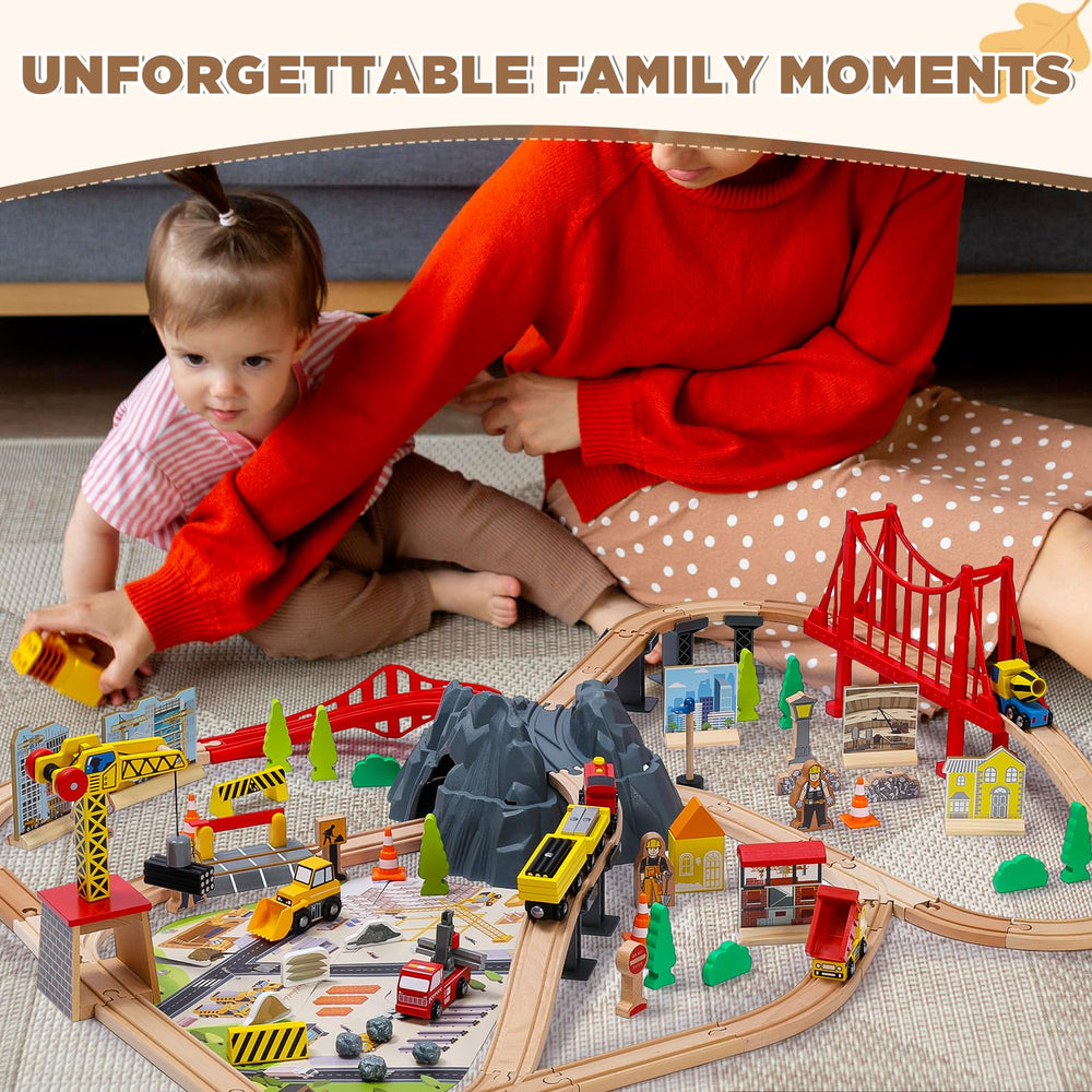 SainSmart Jr. construction playset fostering storytelling and cooperative play.