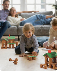 SainSmart Jr. design-your-structure prompts forest, ranch, or barn play scenarios.