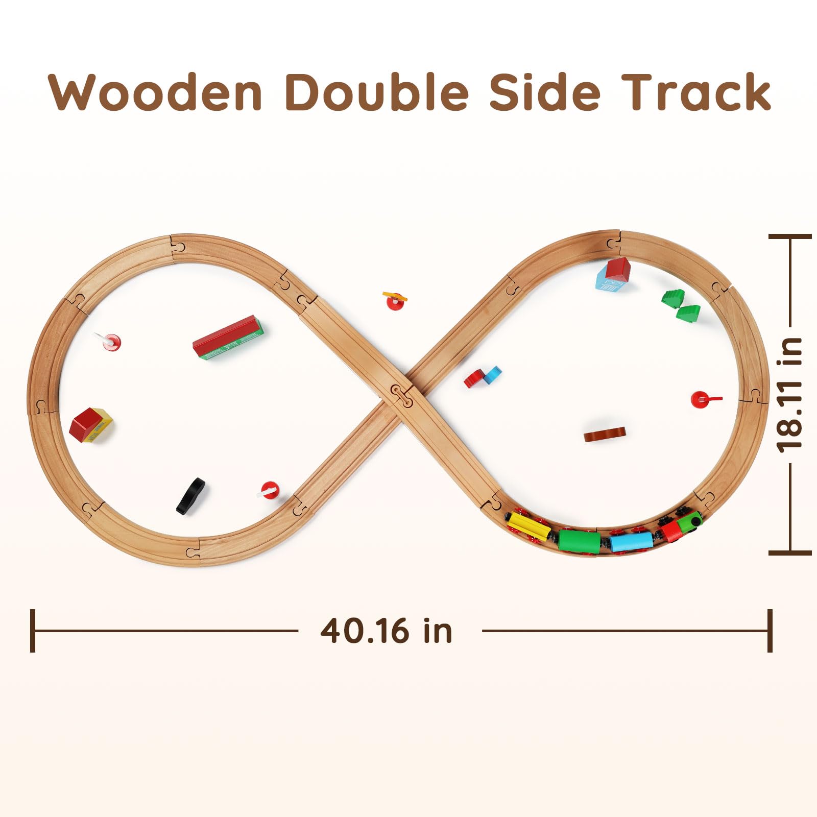SainSmart Jr. double-side-tracks enable creative figure-eight play