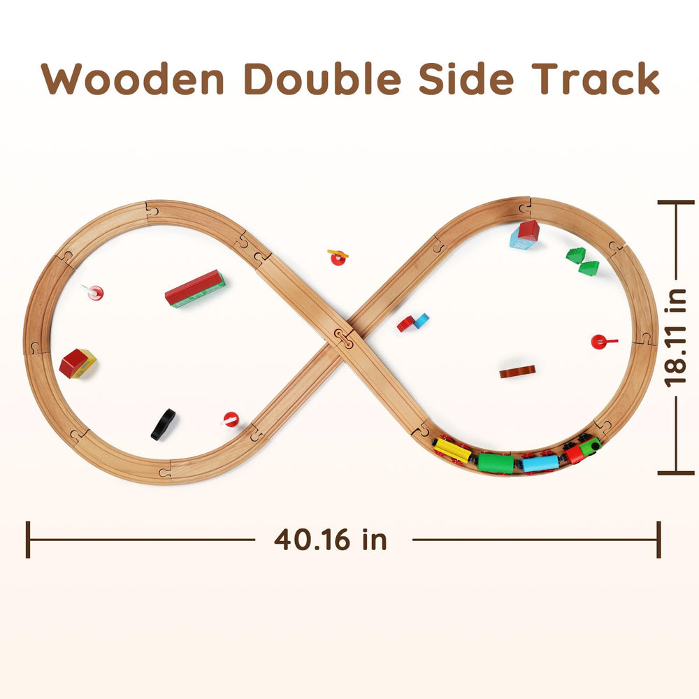 SainSmart Jr. double-side-tracks enable creative figure-eight play